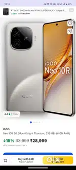 Iqoo neo 10r