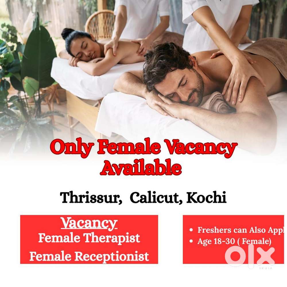 Female receptionist and Therapist vaccancy in spa