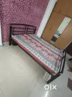 Godrej Queen size bed + mattress