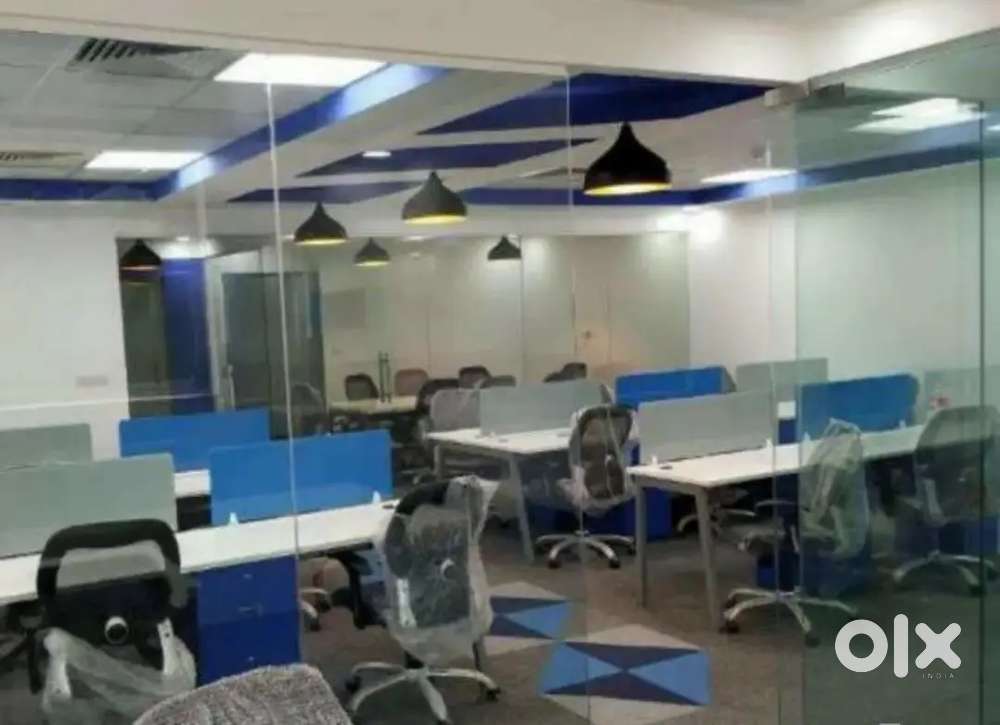 25SEATING 2CABINS FULLY FURNISHED OFFICE AT RENT VIJAY NAGAR INDORE