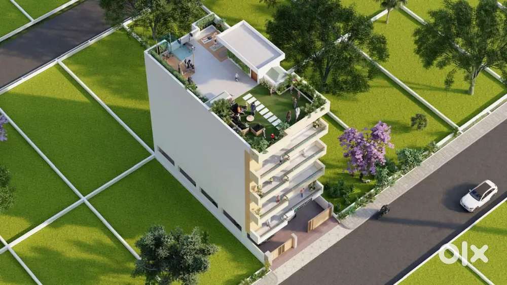 3 BHK Flat Available Doon Divine society.