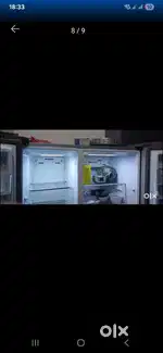 Hair fridge side by side hardly used