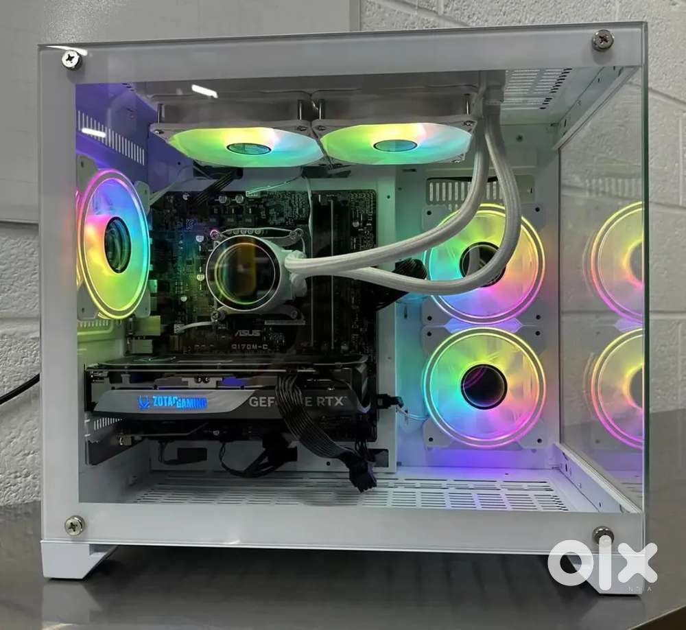 Fast Gaming PC Liquid Cooler i7-6TH 1TB SSD 32 GB DDR4 Win 11 RTX 4060