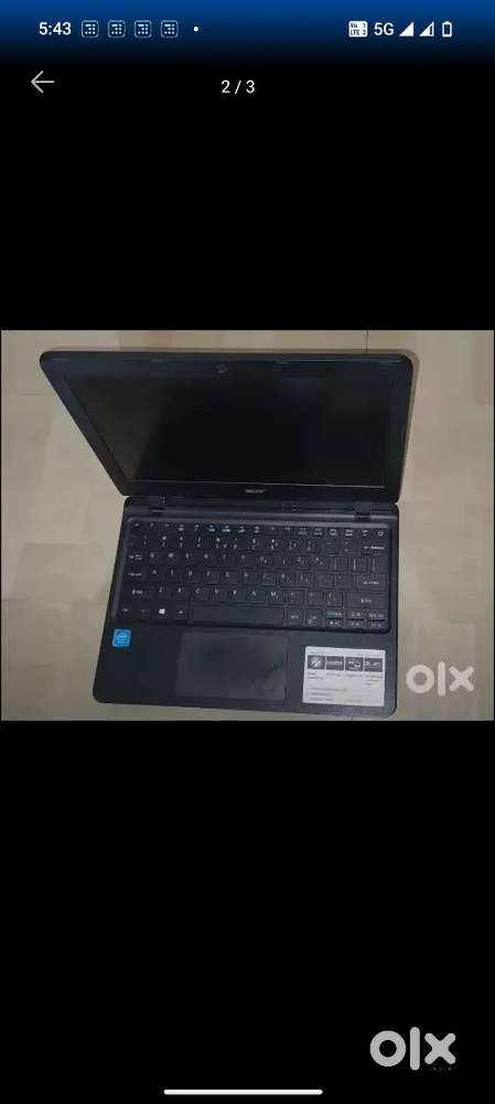 Acer mini laptop with new Dvd writer