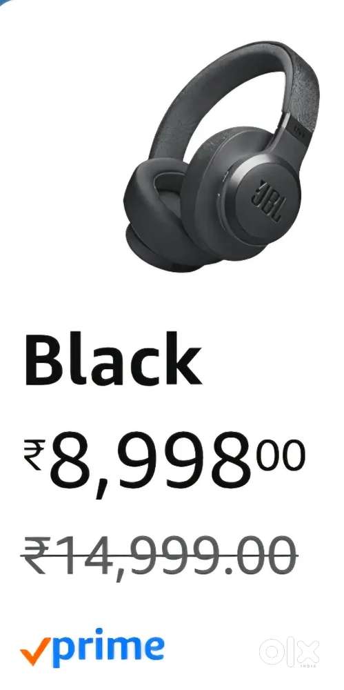 JBL Live 770NC True Adaptive Noise Cancellation Headphones Wireless