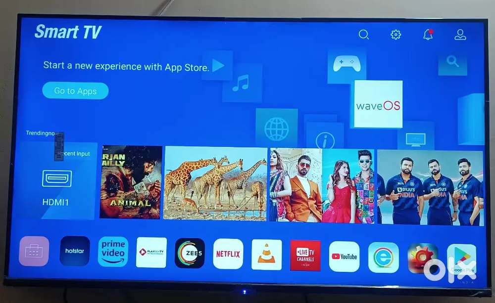 New LED TV frameless Android smart 4K quality