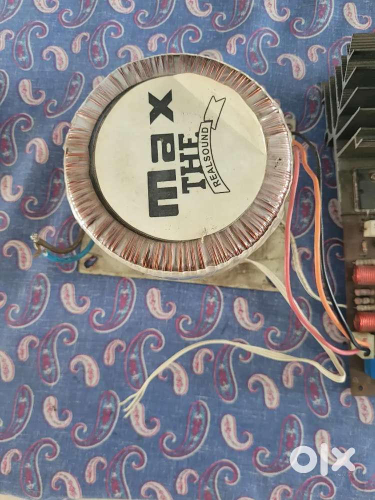Used torroid transformer and power amplifier board