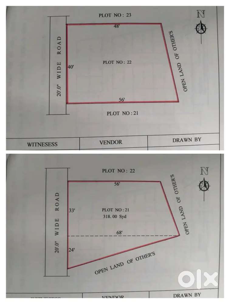 03 plots just 22laks only akkapur village neyar houses