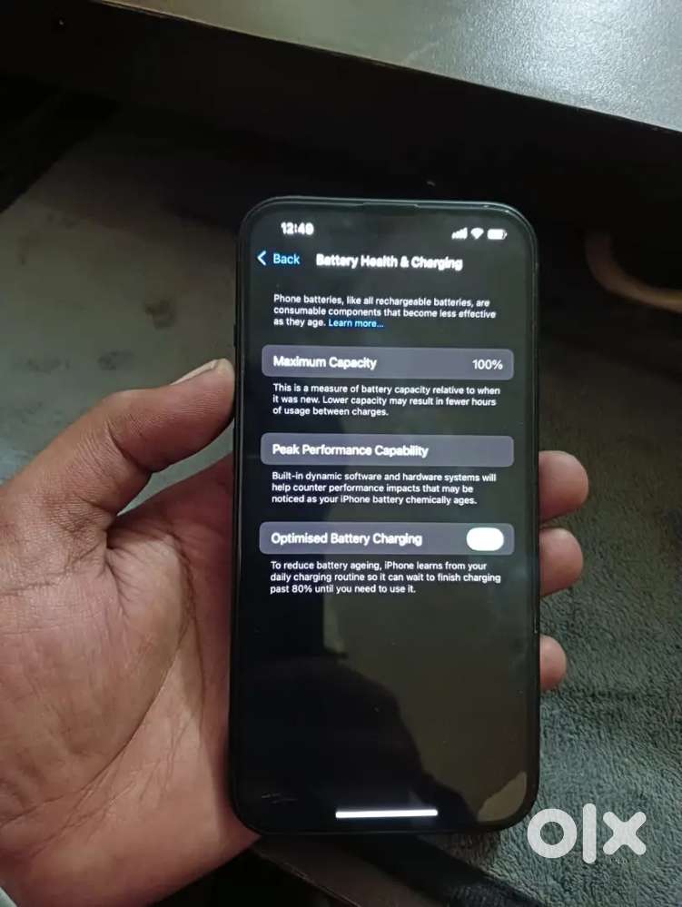 iPhone 13 Black 128Gb 11 month warranty with all accessories