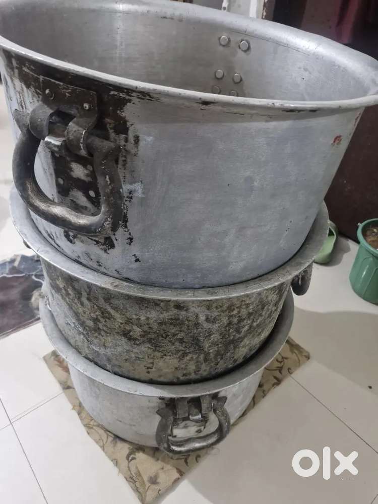 Bartan shadi partey me kam aane wale 100/ 200 ke khana banane ke liy