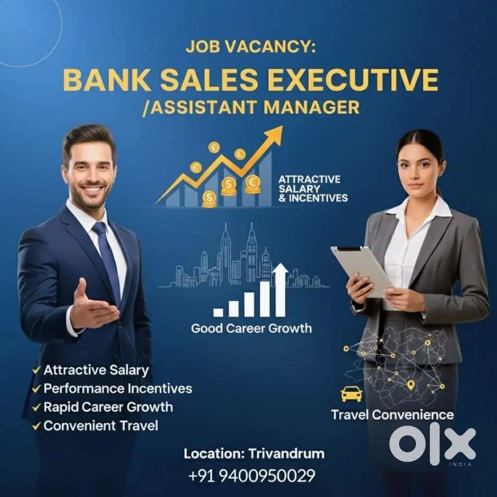 BANK SALES EXECUTIVE/ASSISTANT MANAGER