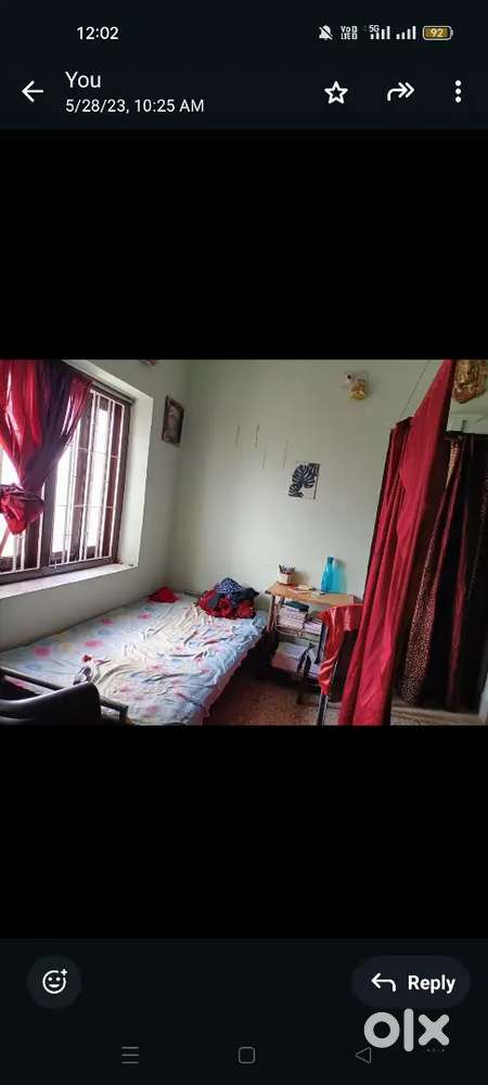 One Room full furnished available for 1 girl ,Note only for girls,