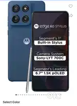 Moto edge 60 stylus