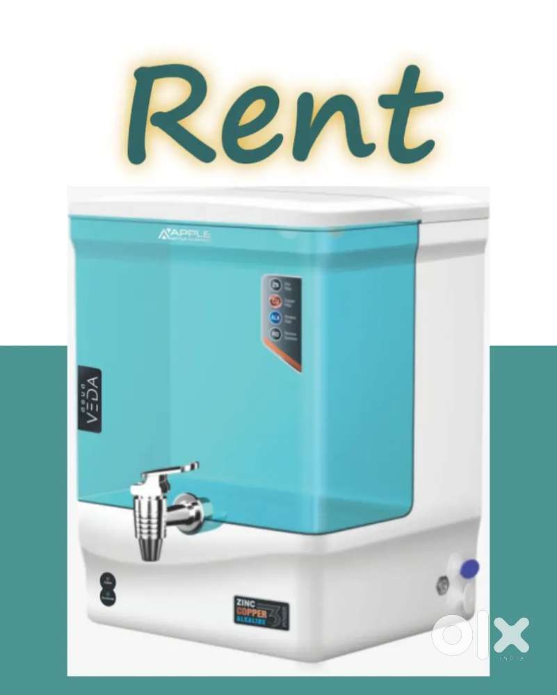 Water purifier available on rent