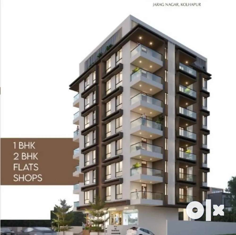 New launched 1 bhk 2 bhk flat available for sale.