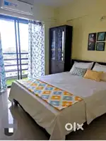Modern 1 bhk fully furnish including doublebed, sofa, fan, sofa,Ac etc