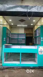 Pharmacy/medical furniture 3 display and 1 counter complete setup