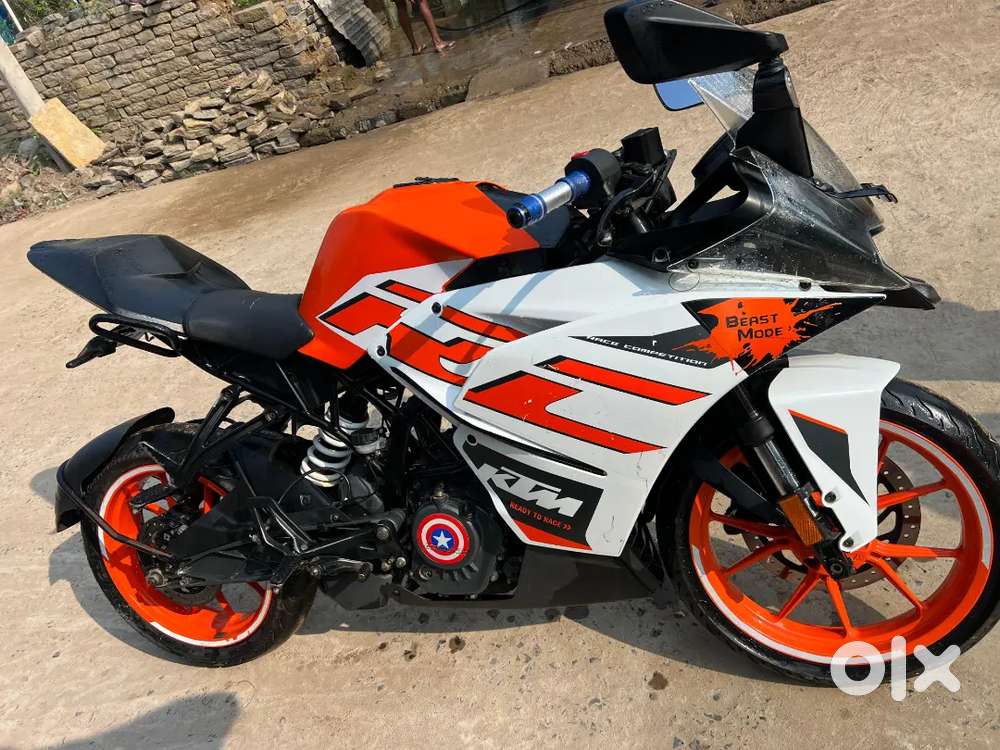 KTM rc 125 electric orang