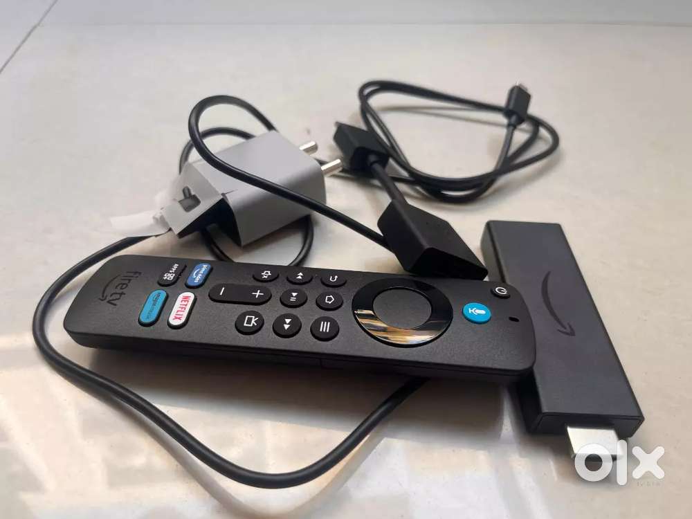 Amazon fire tv stick 4K with Alexa remote