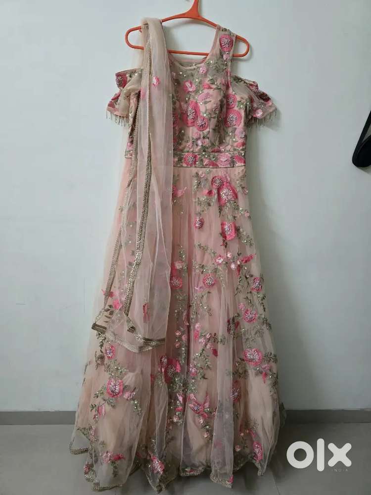 Indo western gown