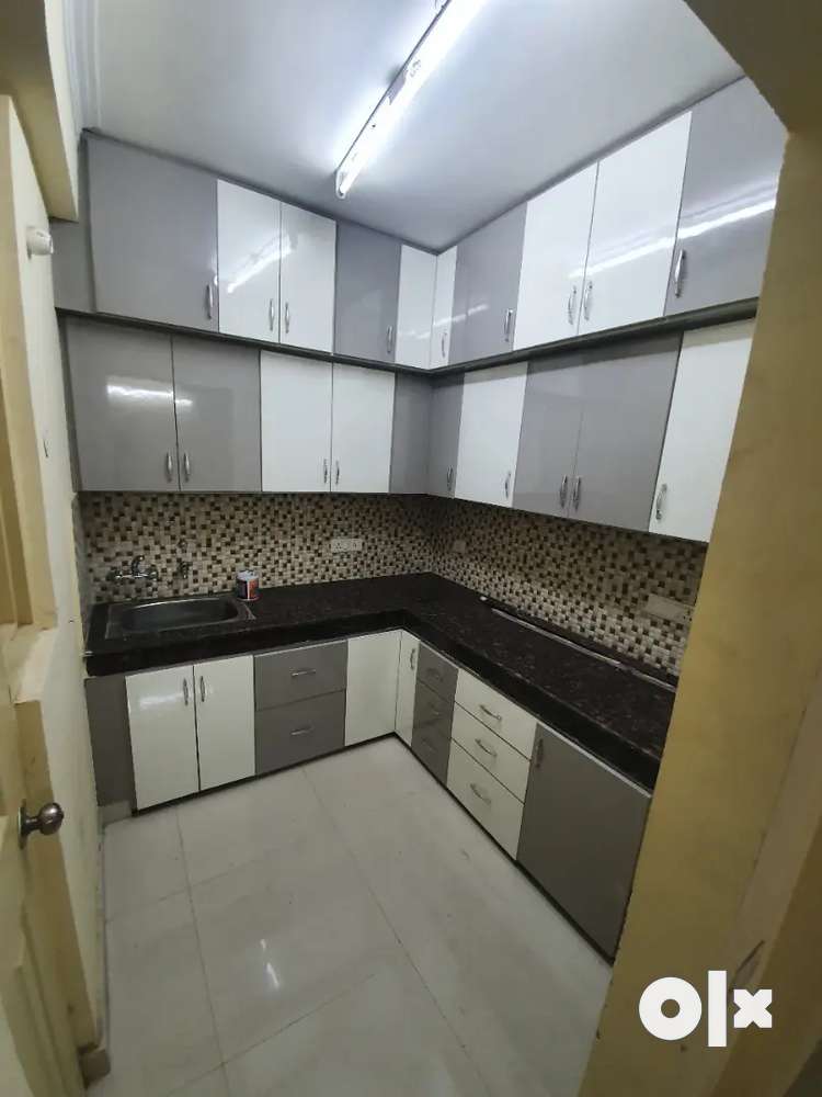 Semi furnished flat available for rent in RajNagar extension