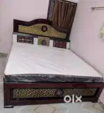 6/6 teakwood head box storage cot wholsel price