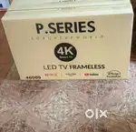 40 inch sony smart Android frameless oled 4k 1yr warranty 11500