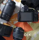Nikon DSLR camera + leans