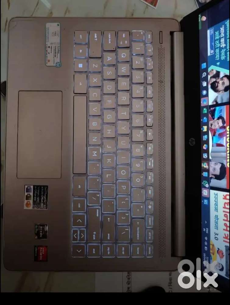 HP 14S/fq 1092au Ryzen5/550u/512gb SSD *8gb Ram Win11/mso Sn -5051731