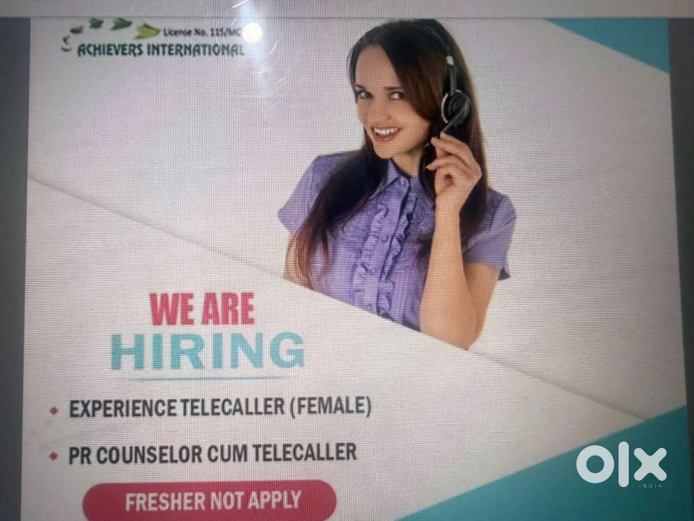Tele callers Need