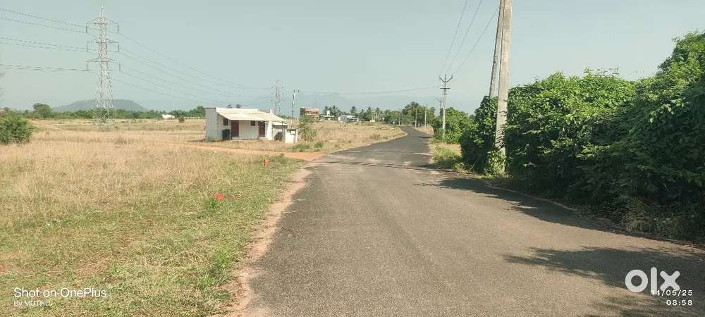 SITE FOR SALE SATHY ROAD KOVILPALAYAM NEXT ELLAPALAYAM PIRIVU
