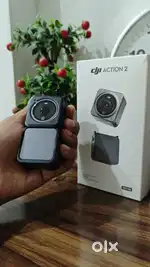 DJI Action 2 Camera – Excellent Condition  With Box & Accessories