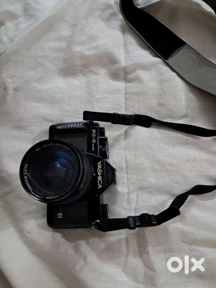 Yashika FX3 Super Camera, National CR2 Radio Camera & Zenith Binocular