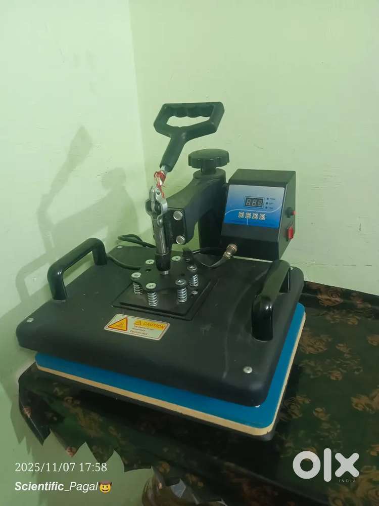 Printing press Machine 5 in 1 Multi Functional Sublimation Press