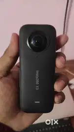 Insta360 X3 with cover and stick