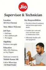 Patroller, Supervisor,Technician, Assistant heleper
