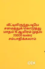 வீட்டில் இருந்தபடியே சமைத்து கொடுத்து மாதம் 60000 வரை சம்பாதிக்கலாம்