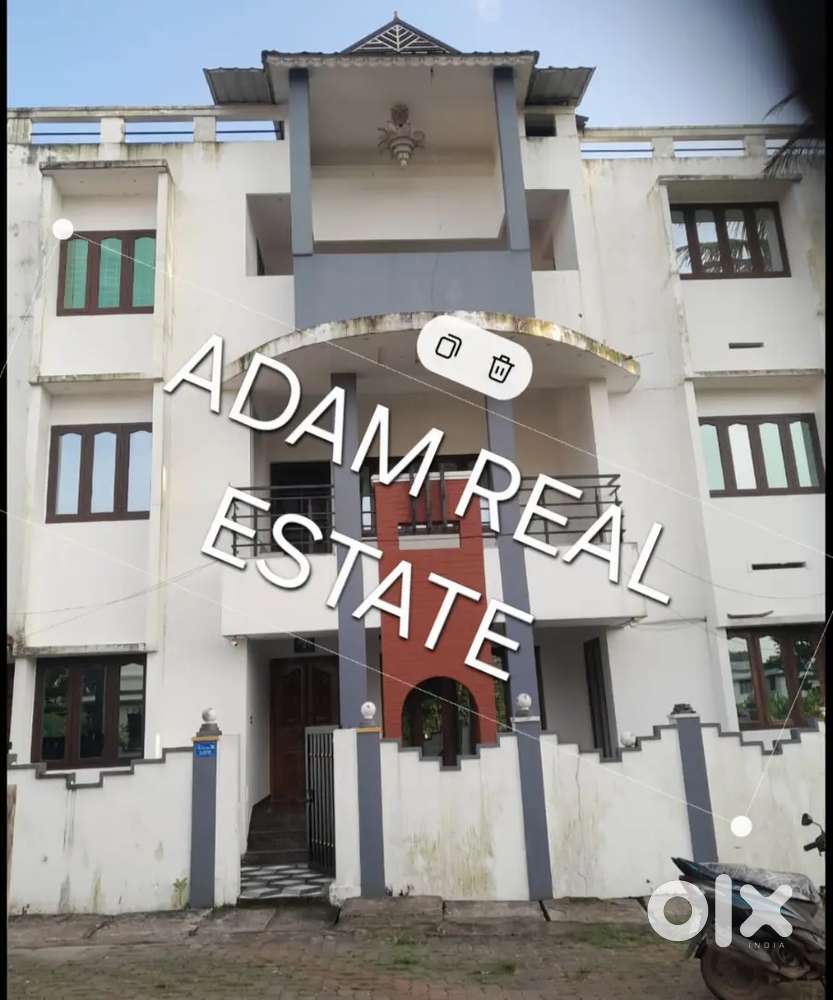 3bhk ground floor fully furnished apartment rent aluva company pady