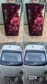 WASHING MACHINE also FRIDGE in Good Condition with WARRANTY