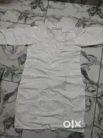 Women pure white new kurti