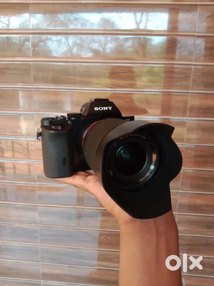 SONY camera and lens
