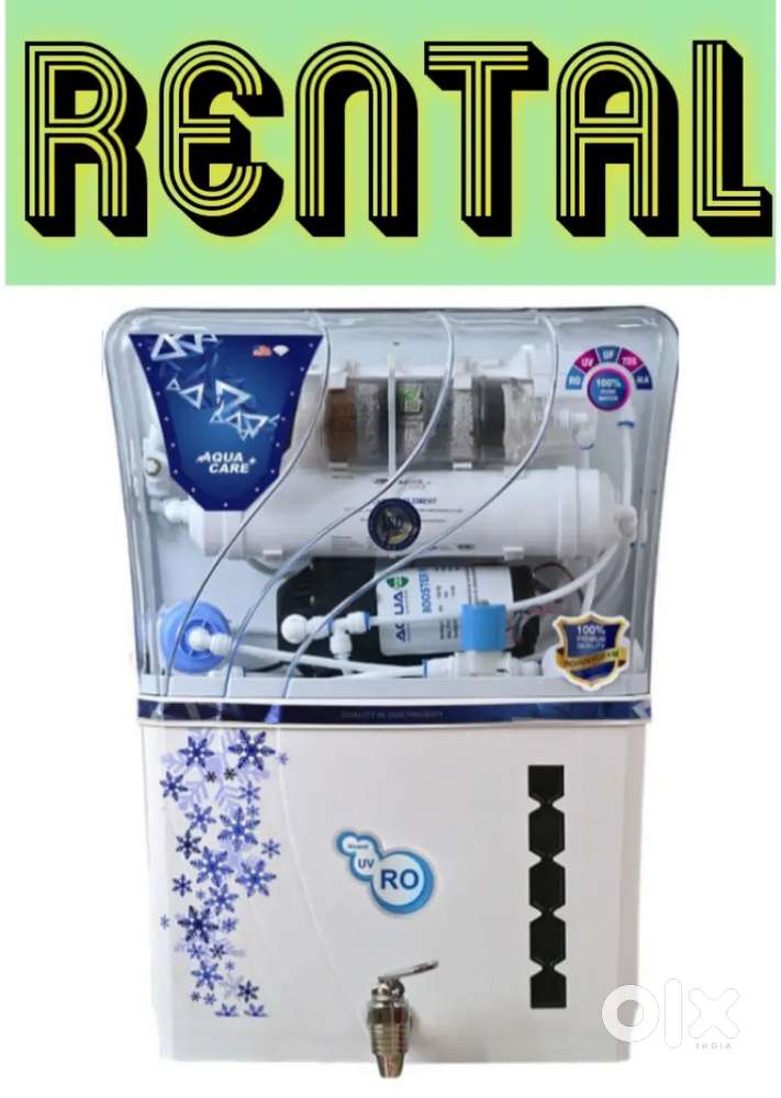Water purifier available on rent