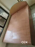 Bed 6x4ft with two mattresses in descent condition