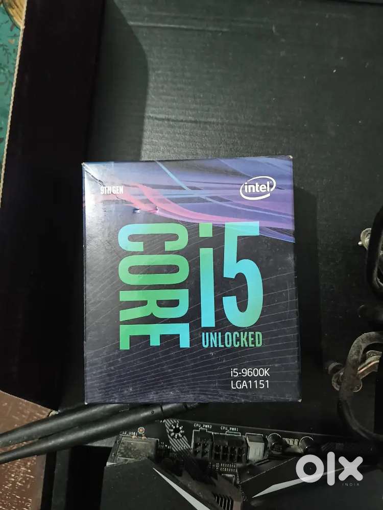 Msi mpg Z390 gaming edge motherboard with core i5 unlock processor