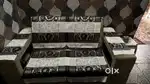 7 seater sofa set with table