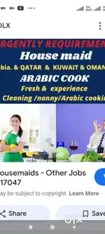 House maid cooking