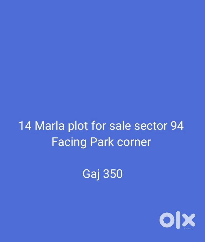 10 .5 Marla B road corner for sale sector 64 phase 10