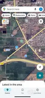 125 Gaj plot for sale in kharkhoda in front of partap dairy