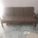 Wooden Sofa Set 5 seater [3+1+1]