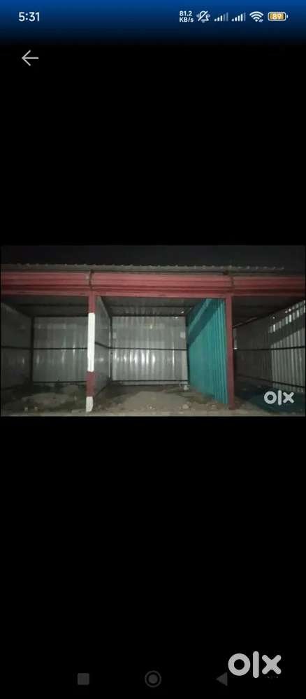 Fully ready shade on rent at perne phata prime location